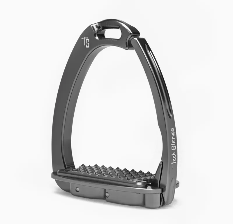 Tech Venice Dressage Sloped Stirrups Titanium